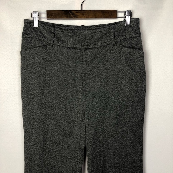 Mossimo Gray Tweed Flared Bootcut Dress Pants Fit 3 Size 4 - Picture 3 of 6